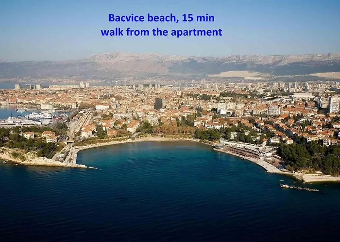 Modern Marija With The Balcony And The Sea View Apartamento Split