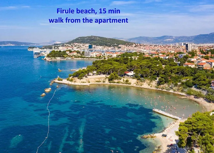 Apartamento Modern Marija With The Balcony And The Sea View